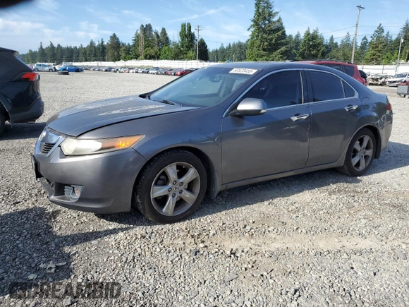 2009 Acura TSX with VIN JH4CU266X9C030464, listed as a Copart auction lot 60523455 with 161,126 mi miles and Salvage title. Bid and sale history available at DreamBid. Image 1.