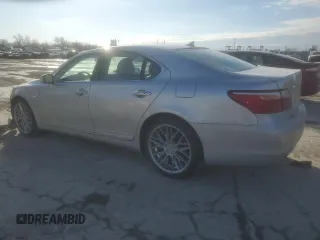 2012 Lexus LS 460 with VIN JTHCL5EF1C5014719, listed as a Copart auction lot 41970505 with Not provided miles and Salvage title. Bid and sale history available at DreamBid. Image 2.