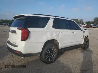 2021 GMC Yukon AT4 with VIN 1GKS2CKD7MR304131, listed as a Copart auction lot 67083384 with 44,714 mi miles and Salvage Title. Bid and sale history available at carsss.com. Image 3.