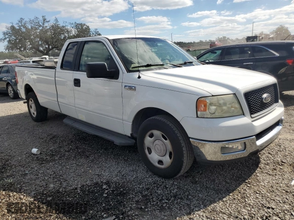 2005 Ford F-150 XL with VIN 1FTVX12525NB79250, listed as a Copart auction lot 80706844 with 145,551 mi miles and Non repairable. Bid and sale history available at DreamBid. Image 4.
