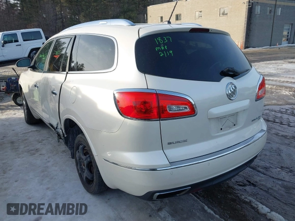 2014 Buick Enclave Premium with VIN 5GAKVCKD7EJ189227, listed as a IAAI auction lot 41649934 with 113,166 mi miles and . Bid and sale history available at DreamBid. Image 3.