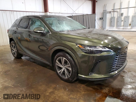 2024 Lexus RX with VIN 2T2BAMCAXRC055510, listed as a Copart auction lot 64765534 with 6,340 mi miles and Salvage Title. Bid and sale history available at carsss.com. Image 4.