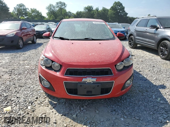2015 Chevrolet Sonic LTZ with VIN 1G1JE6SB6F4204741, listed as a Copart auction lot 62222065 with 110,643 mi miles and Clean title. Bid and sale history available at DreamBid. Image 5.