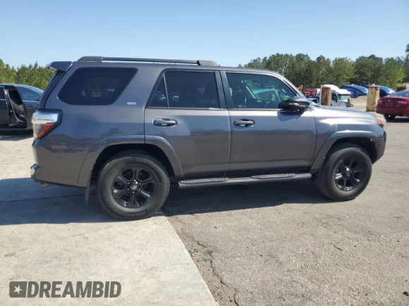 2016 Toyota 4Runner SR5 with VIN JTEZU5JR0G5131332, listed as a Copart auction lot 52761675 with 82,731 mi miles and Salvage title. Bid and sale history available at DreamBid. Image 3.