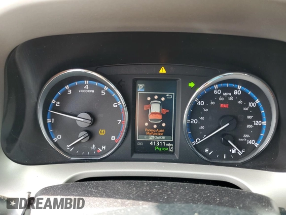 2017 Toyota RAV4 Limited with VIN 2T3YFREV5HW351164, listed as a Copart auction lot 51311445 with 41,311 mi miles and Salvage Title. Bid and sale history available at carsss.com. Image 9.
