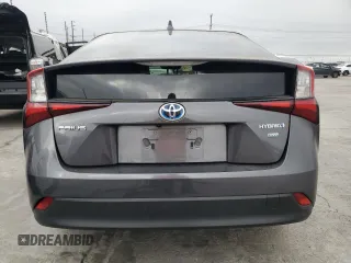 2021 Toyota Prius L Eco with VIN JTDKAMFU8M3130779, listed as a Copart auction lot 56452395 with 86,094 mi miles and Salvage title. Bid and sale history available at DreamBid. Image 6.