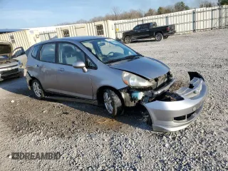2007 Honda Fit Sport with VIN JHMGD38647S039460, listed as a Copart auction lot 44003934 with 165,688 mi miles and Salvage Title. Bid and sale history available at carsss.com. Image 4.