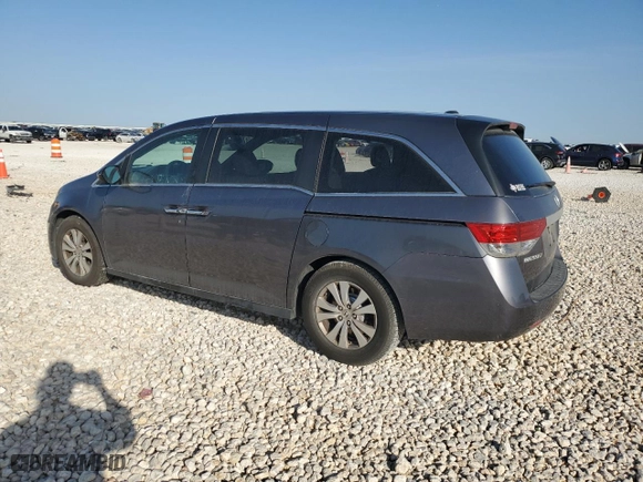 2014 Honda Odyssey EX-L with VIN 5FNRL5H63EB137799, listed as a Copart auction lot 48311285 with 147,596 mi miles and Salvage Title. Bid and sale history available at carsss.com. Image 2.