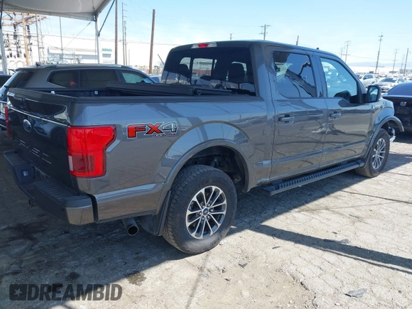 2019 Ford F-150 XL with VIN 1FTEW1E41KKC35889, listed as a IAAI auction lot 41828622 with Not Provided miles and . Bid and sale history available at DreamBid. Image 4.