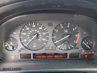 2000 BMW 5 Series 540iA with VIN WBADN6341YGM69313, listed as a Copart auction lot 78801034 with 95,733 mi miles and Salvage Title. Bid and sale history available at carsss.com. Image 9.