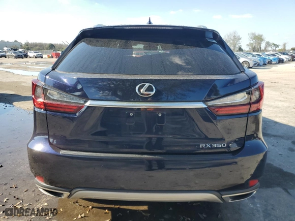 2022 Lexus RX with VIN 2T2HZMAA9NC223637, listed as a Copart auction lot 47001625 with 34,319 mi miles and Salvage Title. Bid and sale history available at carsss.com. Image 6.