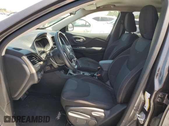 2016 Jeep Cherokee Altitude with VIN 1C4PJLCB8GW113714, listed as a Copart auction lot 52937225 with 22,000 mi miles and Salvage Title. Bid and sale history available at carsss.com. Image 7.