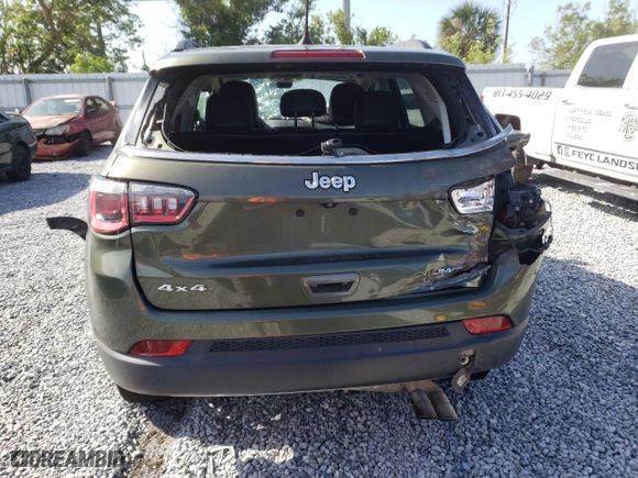 2020 Jeep Compass Limited with VIN 3C4NJDCB7LT233324, listed as a Copart auction lot 52398455 with 103,024 mi miles and Clean Title. Bid and sale history available at carsss.com. Image 6.