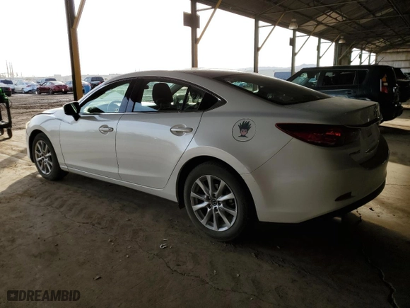 2017 Mazda Mazda6 Sport with VIN JM1GL1U56H1137693, listed as a Copart auction lot 84321454 with 91,937 mi miles and Salvage Title. Bid and sale history available at carsss.com. Image 2.