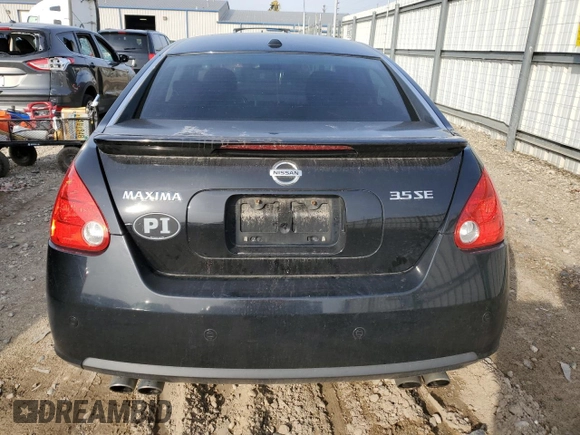 2007 Nissan Maxima 3.5 SE with VIN 1N4BA41E27C864148, listed as a Copart auction lot 77995914 with 161,930 mi miles and Clean Title. Bid and sale history available at carsss.com. Image 6.