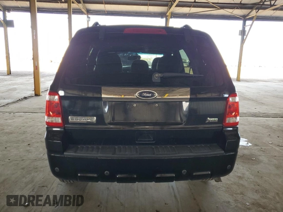 2010 Ford Escape Limited with VIN 1FMCU9EG2AKA78650, listed as a Copart auction lot 54402195 with 103,547 mi miles and Salvage title. Bid and sale history available at DreamBid. Image 6.