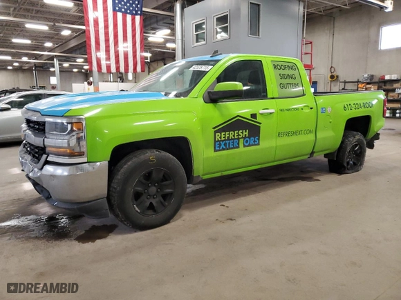 2017 Chevrolet Silverado 1500 LT with VIN 1GCVKREH1HZ314198, listed as a Copart auction lot 42528715 with 157,301 mi miles and Salvage Title. Bid and sale history available at carsss.com. Image 1.