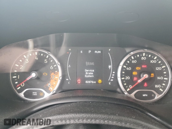 2018 Jeep Renegade Altitude with VIN ZACCJABB5JPG81329, listed as a Copart auction lot 58919015 with 82,879 mi miles and Clean title. Bid and sale history available at DreamBid. Image 9.