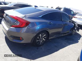 2018 Honda Civic EX с VIN 19XFC2F79JE040927, выставлен на аукционе Copart как лот 55696165 с пробегом 58 696 миль миль и Списание • Salvage title. История ставок и продаж доступна на DreamBid. Изображение 3.
