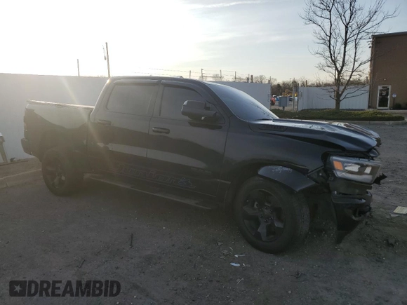 2019 Ram 1500 Big Horn/Lone Star with VIN 1C6SRFFT8KN620112, listed as a Copart auction lot 48430835 with 151,947 mi miles and Clean Title. Bid and sale history available at carsss.com. Image 4.