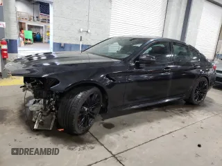 2019 BMW M5 Competition z VIN WBSJF0C56KB447913, wystawiony jako Copart lot #39548993 z przebiegiem 30 141 mil mil oraz . Historia ofert i sprzedaży dostępna na DreamBid. Obrazek 1.