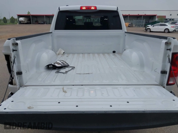 2024 Ram 1500 SLT with VIN 1C6RR7GG3RS157779, listed as a IAAI auction lot 42488148 with 34,814 mi miles and . Bid and sale history available at DreamBid. Image 19.