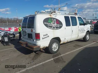 2007 Ford Econoline Cargo Commercial with VIN 1FTNE24L77DA39517, listed as a IAAI auction lot 41453216 with Not provided miles and . Bid and sale history available at DreamBid. Image 4.