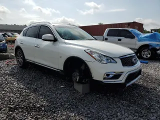 2016 Infiniti QX50 z VIN JN1BJ0RR7GM269397, wystawiony jako Copart lot #55311715 z przebiegiem 128 690 mil mil oraz Szkoda całkowita • Salvage title. Historia ofert i sprzedaży dostępna na DreamBid. Obrazek 4.