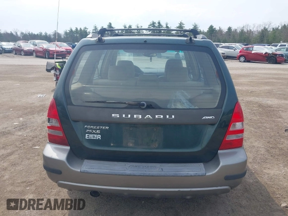 2003 Subaru Forester XS with VIN JF1SG65663H738935, listed as a IAAI auction lot 42119765 with 200,141 mi miles. Bid and sale history available at carsss.com. Image 18.