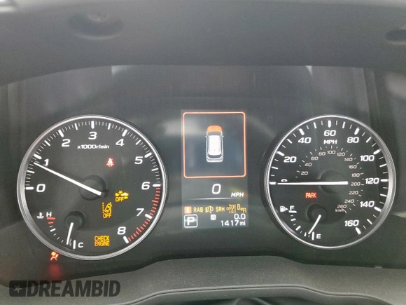 2025 Subaru Forester Special Sports with VIN JF2SLDHC4SH495220, listed as a Copart auction lot 63847225 with 1,417 mi miles and Salvage title. Bid and sale history available at DreamBid. Image 9.