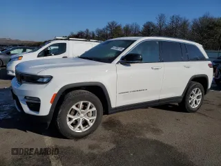 2023 Jeep Grand Cherokee Limited z VIN 1C4RJHBG7PC517687, wystawiony jako Copart lot #41768115 z przebiegiem 34 438 mil mil oraz Szkoda całkowita • Salvage title. Historia ofert i sprzedaży dostępna na DreamBid. Obrazek 1.