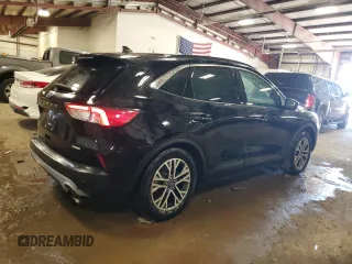 2020 Ford Escape SEL with VIN 1FMCU0H61LUA31728, listed as a Copart auction lot 54824065 with 63,194 mi miles and Salvage title. Bid and sale history available at DreamBid. Image 3.
