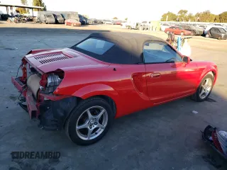 2001 Toyota MR2 z VIN JTDFR320710037871, wystawiony jako Copart lot #77835234 z przebiegiem 88 066 mil mil oraz Szkoda całkowita • Salvage title. Historia ofert i sprzedaży dostępna na DreamBid. Obrazek 3.