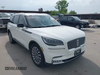 2020 Lincoln Aviator Reserve z VIN 5LM5J7WC1LGL28593, wystawiony jako IAAI lot #42137327 z przebiegiem 83 114 mil mil oraz . Historia ofert i sprzedaży dostępna na DreamBid. Obrazek 1.