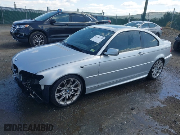 2005 BMW 3 Series 330Ci with VIN WBABD53445PD99096, listed as a IAAI auction lot 41957470 with 180,709 mi miles and . Bid and sale history available at carsss.com. Image 18.