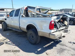 2008 Ford Super Duty F-250 SRW XL with VIN 1FTSW21R18EB89806, listed as a IAAI auction lot 41834311 with Not Provided miles. Bid and sale history available at carsss.com. Image 3.