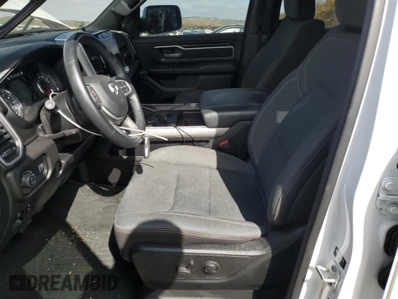 2023 Ram 1500 Big Horn with VIN 1C6SRFBT5PN578883, listed as a Copart auction lot 48968205 with 28,181 mi miles and Salvage Title. Bid and sale history available at carsss.com. Image 7.