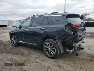 2019 GMC Terrain Denali z VIN 3GKALXEX7KL192392, wystawiony jako Copart lot #50947025 z przebiegiem 53 110 mil mil oraz Szkoda całkowita • Salvage title. Historia ofert i sprzedaży dostępna na DreamBid. Obrazek 2.
