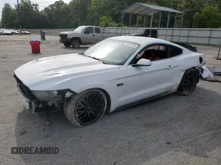 2016 Ford Mustang GT with VIN 1FA6P8CF6G5245151, listed as a Copart auction lot 55901585 with 80,015 mi miles and Salvage title. Bid and sale history available at DreamBid. Image 1.