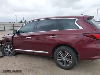 2019 Infiniti QX60 PURE with VIN 5N1DL0MM7KC558351, listed as a IAAI auction lot 41685778 with 100,949 mi miles. Bid and sale history available at carsss.com. Image 14.