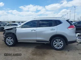 2016 Nissan Rogue S with VIN KNMAT2MT7GP595135, listed as a IAAI auction lot 41807286 with 103,576 mi miles and . Bid and sale history available at DreamBid. Image 15.