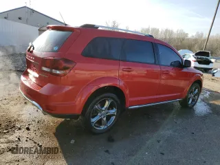 2015 Dodge Journey Crossroad z VIN 3C4PDCGG1FT631150, wystawiony jako Copart lot #51498485 z przebiegiem 162 597 mil mil oraz Nie do naprawy • Non repairable. Historia ofert i sprzedaży dostępna na DreamBid. Obrazek 3.