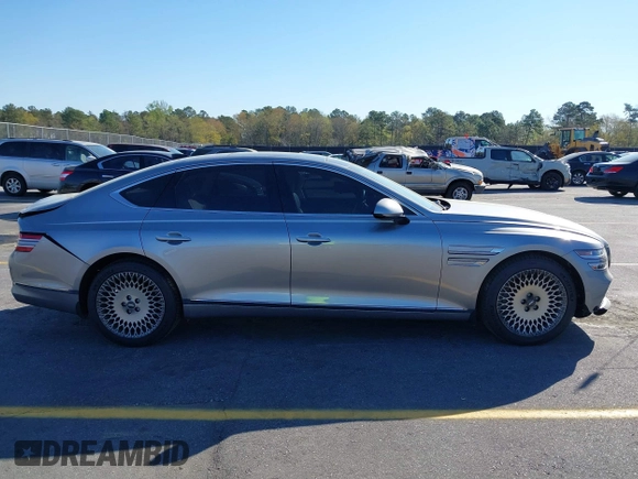 2022 Genesis G80 2.5T with VIN KMTGB4SC8NU104440, listed as a IAAI auction lot 41872083 with 35,871 mi miles. Bid and sale history available at carsss.com. Image 14.
