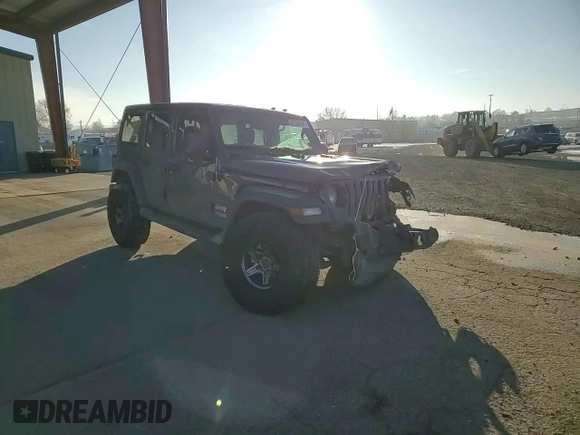 2018 Jeep Wrangler Unlimited Sport S z VIN 1C4HJXDG6JW133411, wystawiony jako Copart lot #82704734 z przebiegiem 46 141 mil mil oraz Szkoda całkowita • Salvage title. Historia ofert i sprzedaży dostępna na DreamBid. Obrazek 11.