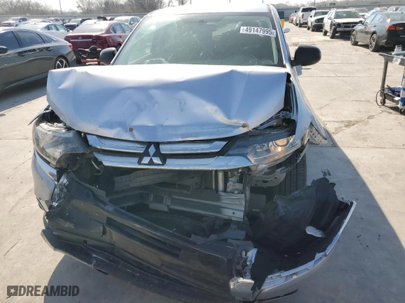2017 Mitsubishi Outlander ES with VIN JA4AD2A30HZ018075, listed as a Copart auction lot 49147995 with 193,414 mi miles and Salvage Title. Bid and sale history available at carsss.com. Image 5.