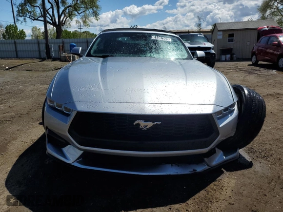 2024 Ford Mustang EcoBoost with VIN 1FAGP8UH0R5123442, listed as a Copart auction lot 51507005 with 33,891 mi miles and Salvage Title. Bid and sale history available at carsss.com. Image 5.