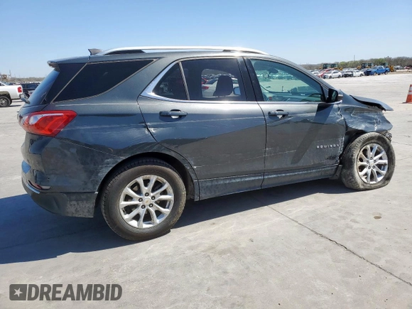 2018 Chevrolet Equinox LT with VIN 2GNAXJEV7J6239989, listed as a Copart auction lot 49865715 with 135,297 mi miles and Salvage Title. Bid and sale history available at carsss.com. Image 3.