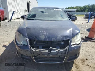 2008 Volkswagen Eos Turbo with VIN WVWBA71F38V030318, listed as a Copart auction lot 53055455 with 143,080 mi miles and Salvage Title. Bid and sale history available at DreamBid. Image 5.