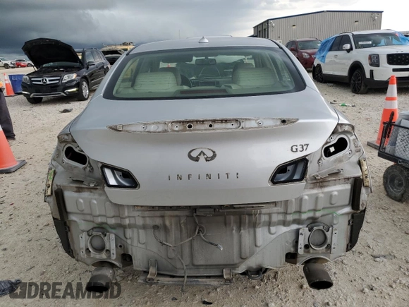 2013 Infiniti G37 Journey with VIN JN1CV6AP0DM714466, listed as a Copart auction lot 54339675 with 169,275 mi miles and Salvage Title. Bid and sale history available at DreamBid. Image 6.