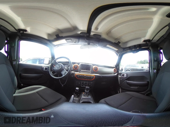 2019 Jeep Wrangler Unlimited Sport S with VIN 1C4HJXDN4KW577273, listed as a IAAI auction lot 42435847 with 69,403 mi miles and . Bid and sale history available at DreamBid. Image 19.